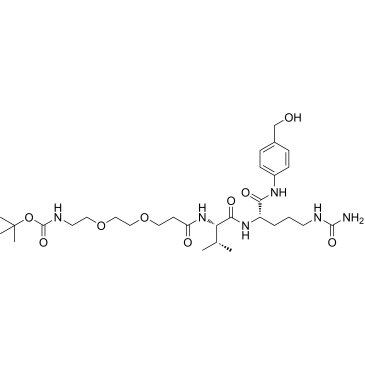 Boc-PEG2-Val-Cit-PAB-OHCas:2055024-55-8